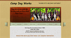 Desktop Screenshot of dogworksagility.com